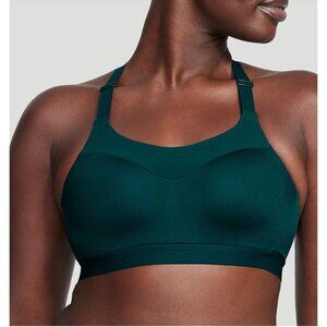 VICTORIA'S SECRET on point incredible sports bra in dark ivy size 36DDD